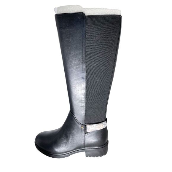 Giani Bernini, Women's barnibee Memory Foam Knee High Riding Boots. color: black - Picture 5 of 10